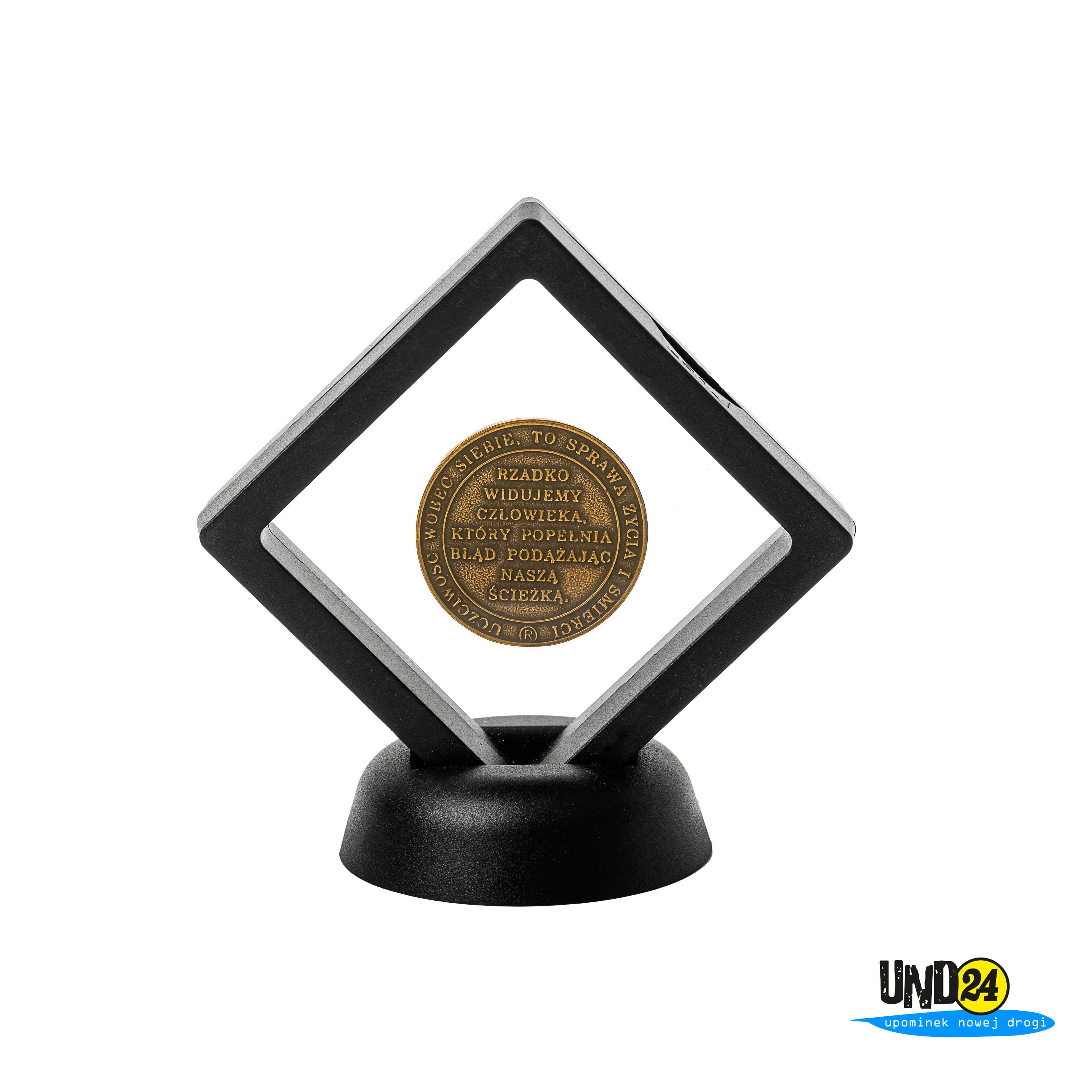 Ekspozytor - ramka mała na medal